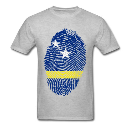 Curacao Flag Fingerprint Tee